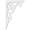 Ekena Millwork Hurley Architectural Grade PVC Bracket, 5/8"W X 5"D X 8"H BKTP01X05X08HU - alternate 3